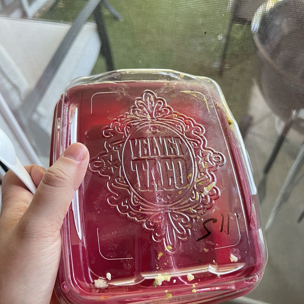 Velvet Taco - Branded box - New American Near Me - Grapevine, Texas