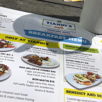 Yianni's Cafe - Breakfast & Brunch Near Me - Brigantine, New Jersey