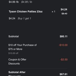 Winn-Dixie - This photo represents my order and total. Nowhere indication of a third-party.