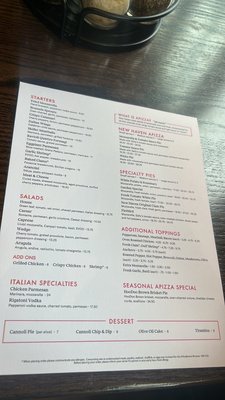 Menu photo 3 Sally's Apizza Fairfield, CT