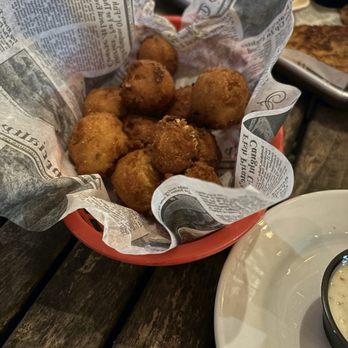 Red's Ice House - Jalapeno Hushpuppies - Seafood Near Me - Mount Pleasant, South Carolina Red's Ice House - Jalapeno Hushpuppies - Seafood Near Me - Mount Pleasant, South Carolina