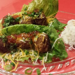 Meatball Lettuce Boats