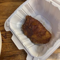 Trail Head Tavern - Fish & Chips- burnt