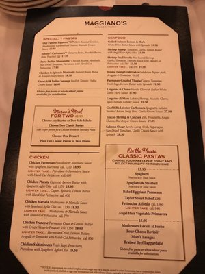 Menu photo 6 Maggiano's Little Italy Washington, DC, DC Menu photo 6 Maggiano's Little Italy Washington, DC, DC