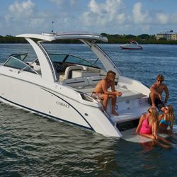 Causeway Marine - Cobalt Inboard Sterndrive Boat for Sale with swim platform.