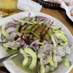 Aguachile verde. Aguachile verde.