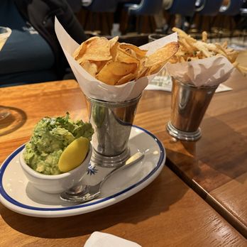 Hudson House - Avocado dip and truffle parm fries - Seafood Near Me - Houston, Texas