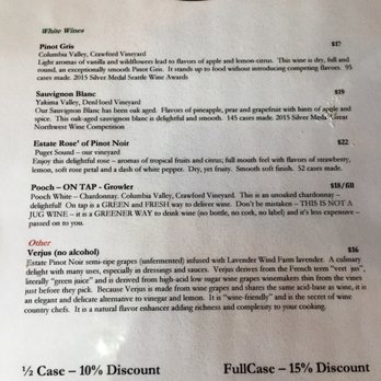 Spoiled Dog Winery - Their wine offerings - Wineries Near Me - Langley, Washington Spoiled Dog Winery - Their wine offerings - Wineries Near Me - Langley, Washington