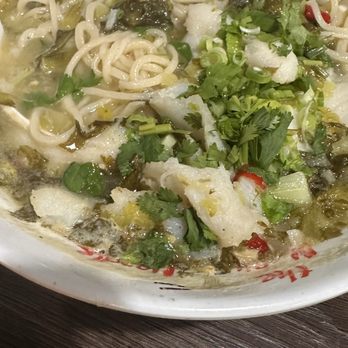 The Magic Noodle - C7. Fish Noodle with Pickled Vegetables - Chinese Near Me - Las Vegas, Nevada