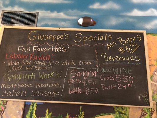 Menu photo 2 Giuseppe's Italian Grill Seguin, TX