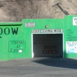 Look for the little green building in the back, towards the mountains, in the Mesa & Executive area. Look for the little green building in the back, towards the mountains, in the Mesa & Executive area.