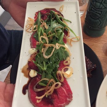 Perch + Plow - Beef carpaccio - New American Near Me - Santa Rosa, California