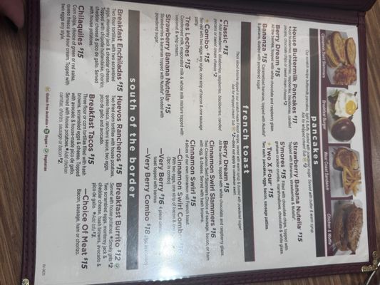 Menu photo 4 Hope’s Brunch House Phoenix, AZ