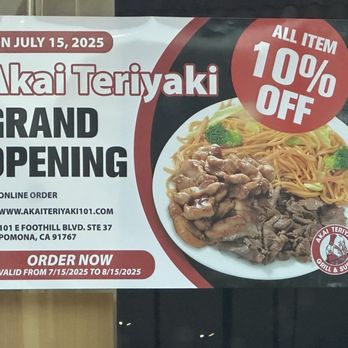 Akai Teriyaki - Chinese Near Me - Pomona, California