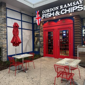 Gordon Ramsay Fish & Chips - Front entrance - Fish & Chips Near Me - Orlando, Florida Gordon Ramsay Fish & Chips - Front entrance - Fish & Chips Near Me - Orlando, Florida