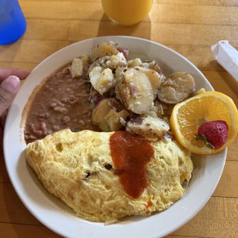 The Sunflower Bakery & Cafe - barbacoa omelette. Was very good! Everything was very delicious and had FLAVORRRR!! - Bakeries Near Me - Galveston, Texas The Sunflower Bakery & Cafe - barbacoa omelette. Was very good! Everything was very delicious and had FLAVORRRR!! - Bakeries Near Me - Galveston, Texas