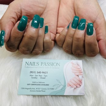 Nail Passion - My beautiful nails and Tracy's hard work! - Nail Salons Near Me - Corona, California