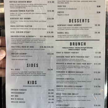 Barrel 53 - Menu - Barbeque Near Me - Lexington-Fayette, Kentucky