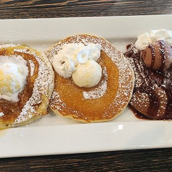 The Pan - Pineapple, lemon, and chocolate pancakes. YUMMY!!! - Breakfast & Brunch Near Me - Santa Ana, California The Pan - Pineapple, lemon, and chocolate pancakes. YUMMY!!! - Breakfast & Brunch Near Me - Santa Ana, California