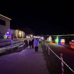 Marble Falls Walkway of Lights