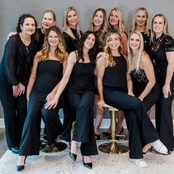 The Skin Care Center at Gulf Coast Plastic Surgery - SCC Providers: (B,L-R) Lauren, Alice, Lindsey, Blair, Amanda, Natalie, Chantel; (F) Kaleigh, Ashley, Daisy, Lisa. NP: Alex, Sarah.