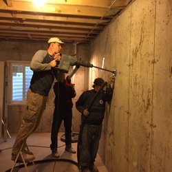Davis Concrete Correctors - Basement Wall Tieback