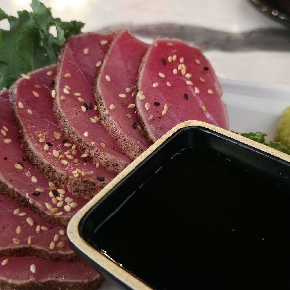 Nori Sushi & Hibachi - Tuna Tataki w/ ponzu sauce. YOU. HAVE. TO. GET. THIS. - Japanese Near Me - Bryant, Arkansas