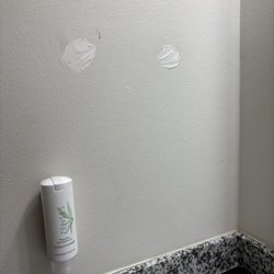 Sleep Inn At Bush River Road - Holes in wall and mildew counter