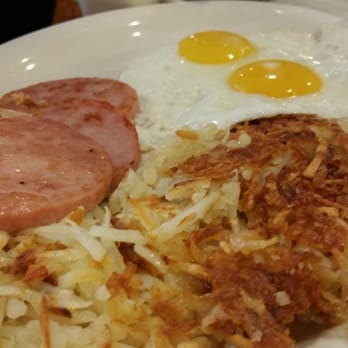 Anna's Red Apple - two eggs with canadian bacon - Breakfast & Brunch Near Me - Palatine, Illinois Anna's Red Apple - two eggs with canadian bacon - Breakfast & Brunch Near Me - Palatine, Illinois