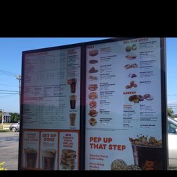 Dunkin' - Menu