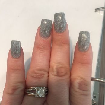 QV Nails - Acrylic with glitter dip powder FullSet - Nail Salons Near Me - Simi Valley, California QV Nails - Acrylic with glitter dip powder FullSet - Nail Salons Near Me - Simi Valley, California