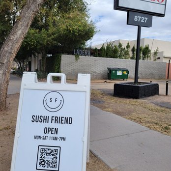 Sushi Friend - There's a few additional parking spots out back - Sushi Bars Near Me - Phoenix, Arizona Sushi Friend - There's a few additional parking spots out back - Sushi Bars Near Me - Phoenix, Arizona