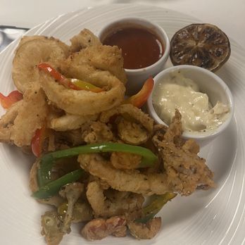 The Palm - Downtown Houston - Calamari not too good - Seafood Near Me - Houston, Texas The Palm - Downtown Houston - Calamari not too good - Seafood Near Me - Houston, Texas