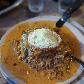Tango Sur - Berenjena (eggplant Parm) - Latin American Near Me - Chicago, Illinois Tango Sur - Berenjena (eggplant Parm) - Latin American Near Me - Chicago, Illinois