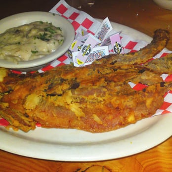Ramblin Jacks Rib Eye - Chicken fried bacon with sausage gravy dipping sauce - Steakhouses Near Me - Chehalis, Washington