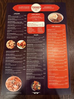Menu photo 7 Corner Thai Kitchen San Diego, CA Menu photo 7 Corner Thai Kitchen San Diego, CA