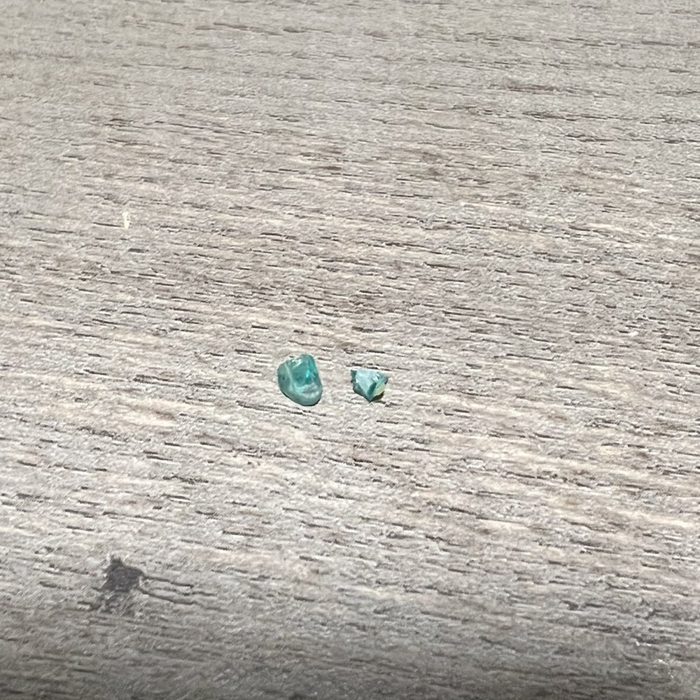 Glass from my husband's chicken and rice that he only found while chewing.
