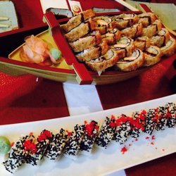 Sushi King - Tempura maki en California Maki