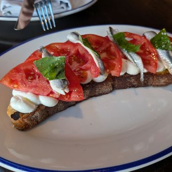Bar Mezzana - Heirloom Tomato Crostini - Italian Near Me - Boston, Massachusetts