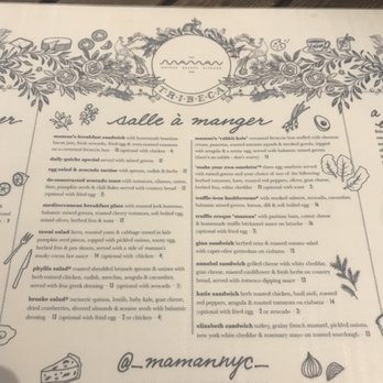 maman - Menu - Bakeries Near Me - New York, New York maman - Menu - Bakeries Near Me - New York, New York