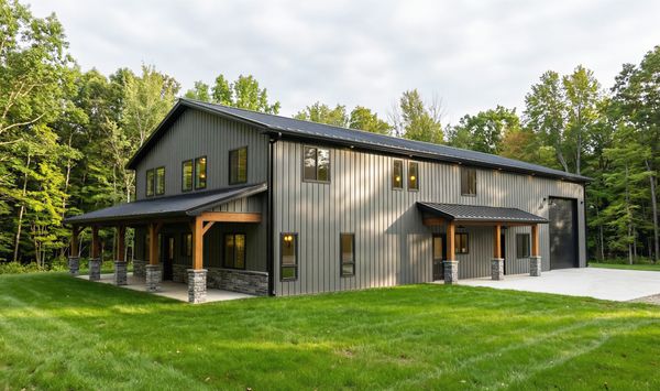 Precision Steel, Perfect Spaces, Prevailing Strength - We engineer premium, American-made steel barndominiums and commercial buildings that deliver unbeatable durability, fire resistance, and 50-year structural strength for your next project. Our pre-engineered, customizable designs ensure a significantly faster construction timeline, allowing you to maximize ROI by getting your warehouse, office, or retail space up and running weeks ahead of schedule. Whether you need a massive clear-span workshop or a turnkey industrial-modern building, we offer the robust, low-maintenance, and secure solution that contractors and commercial clients trust.