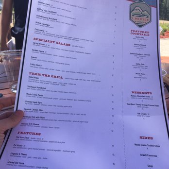 Seven Devils Pub - Food menu - Pubs Near Me - Cascade, Idaho