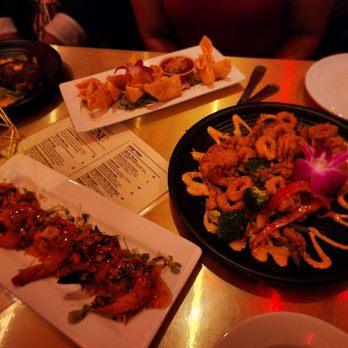 Fete - Salt and pepper shrimp, honey glazed shrimp, vegetable ragoon - Tapas/Small Plates Near Me - Boston, Massachusetts