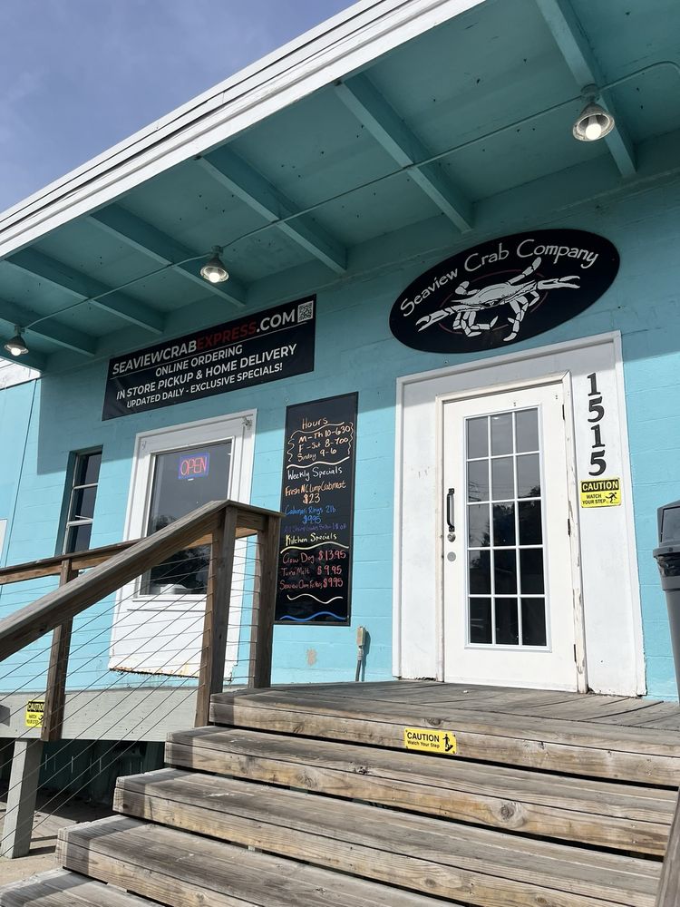 Seaview Crab Company Logo