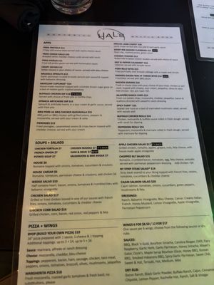 Menu photo 2 Hal's Bar and Grill Pittsburgh, PA Menu photo 2 Hal's Bar and Grill Pittsburgh, PA