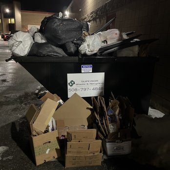 Superior Waste & Recycling - Very disappointed in Superior Waste.Missed, skipped pick ups happened far too often.Want to support local but sadly they are just terrible - Demolition Services Near Me - Worcester, Massachusetts Superior Waste & Recycling - Very disappointed in Superior Waste.Missed, skipped pick ups happened far too often.Want to support local but sadly they are just terrible - Demolition Services Near Me - Worcester, Massachusetts
