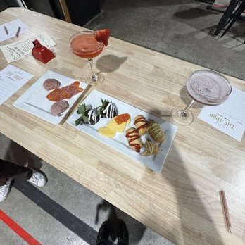 The Trap - Valentine's Day drinks and charcuterie board - Axe Throwing Near Me - Winter Park, Florida