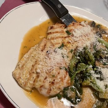Capriccio's Italian Restaurant - Sorry to have have cut the  pic off ; however this is what I ate Chicken and Broccoli with Mushrooms - Italian Near Me - Naples, Florida