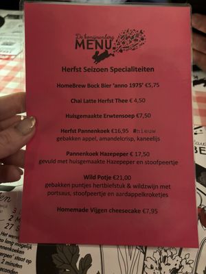 Menu photo 1 De Konijnenberg Heemstede, NH