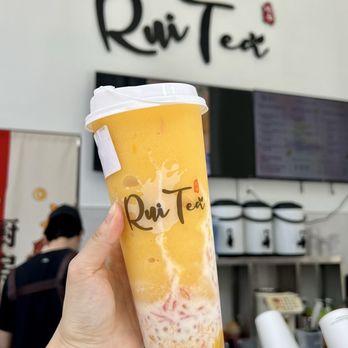 Rui Tea - Mango Sago 杨枝甘露 - Bubble Tea Near Me - Jersey City, New Jersey Rui Tea - Mango Sago 杨枝甘露 - Bubble Tea Near Me - Jersey City, New Jersey